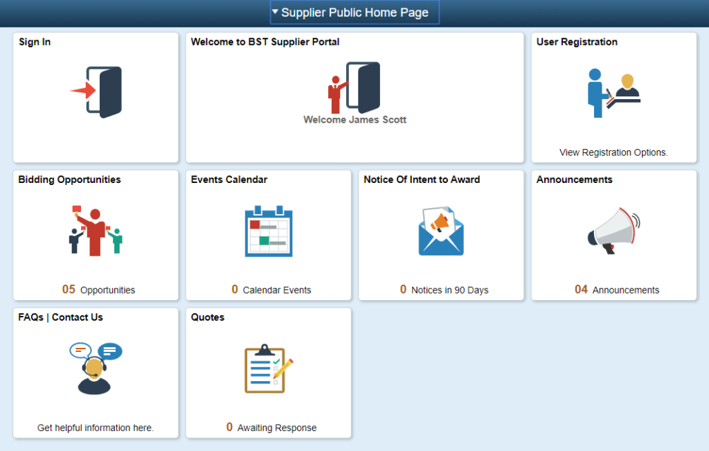 PeopleSoft Supplier Self Service Series Part II General Information PeopleSoft Supplier Self Service Series Part II General Information