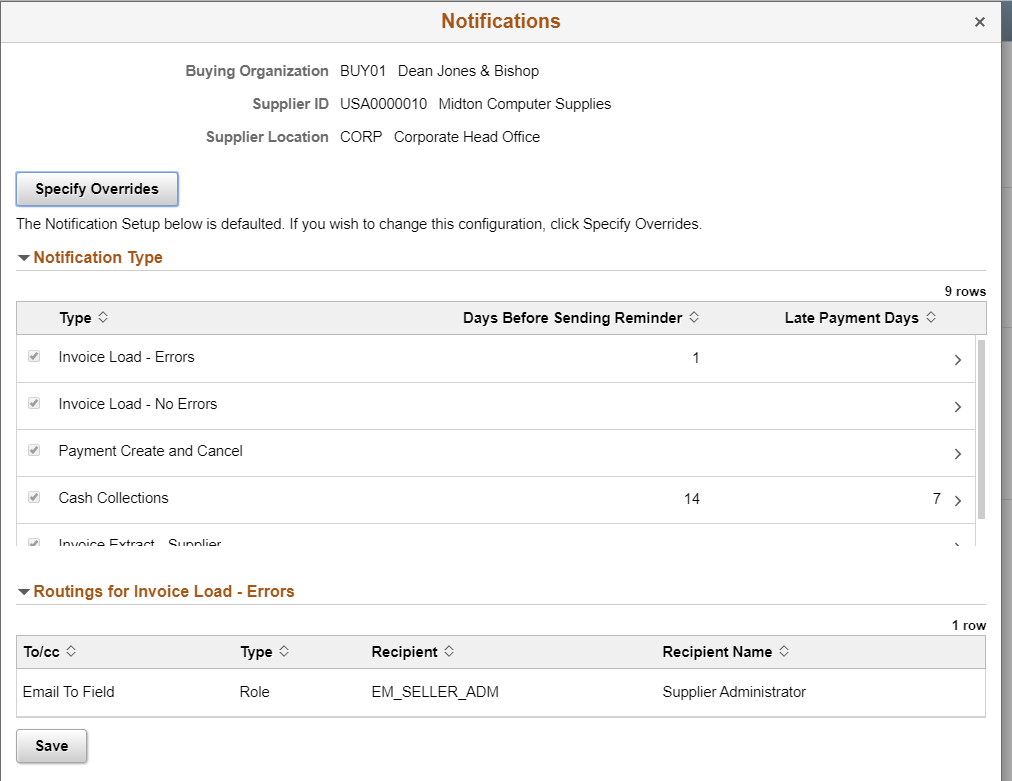 peoplesoft quick invoice to create vouchers